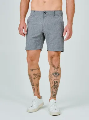 7 Diamonds Aeroplane 7" Short In Grey