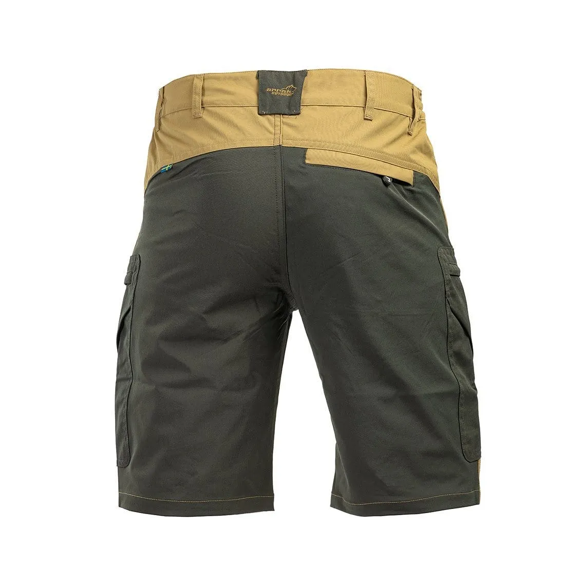 Active Stretch Shorts Men (Khaki)