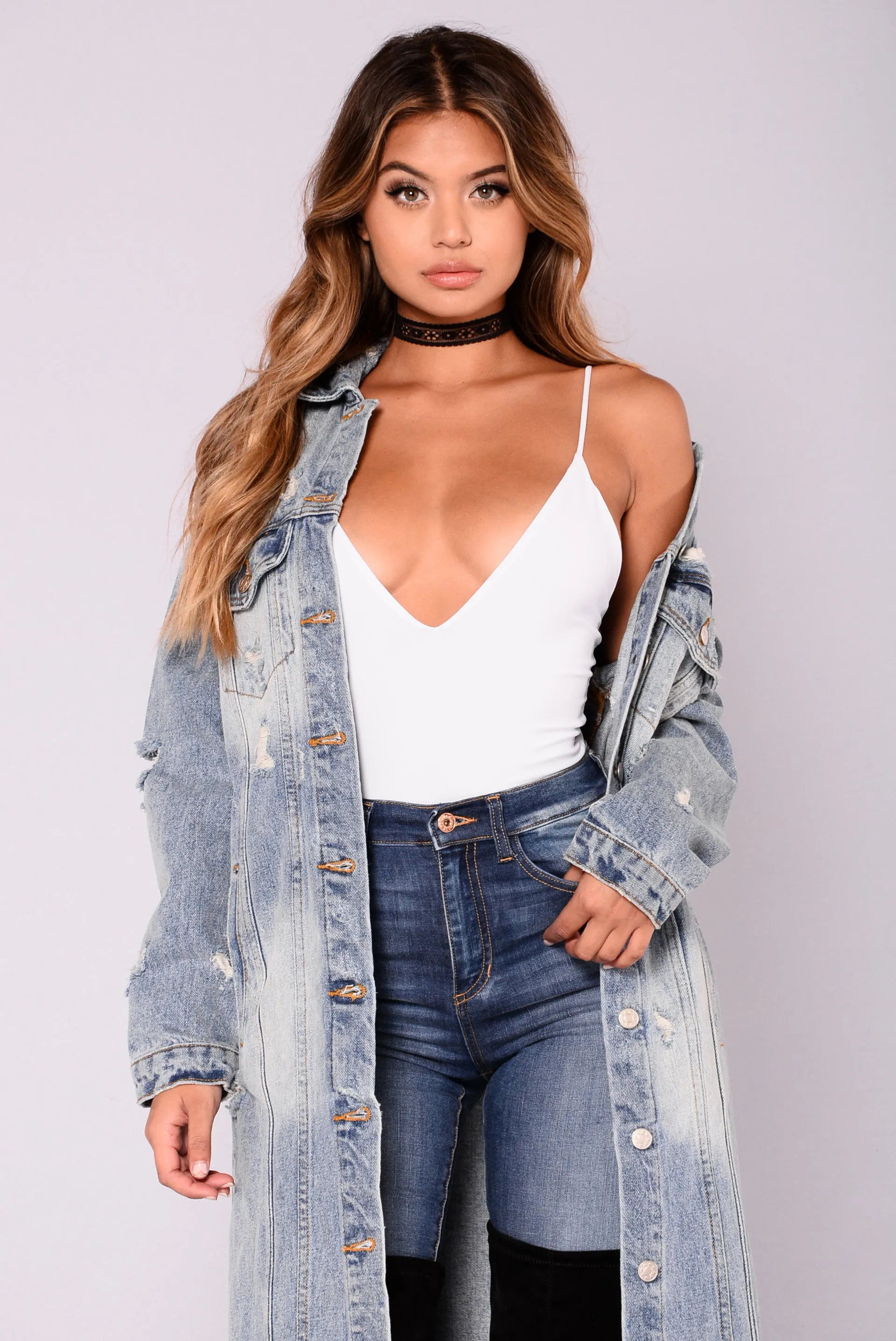 Addison Denim Jacket - Light Wash