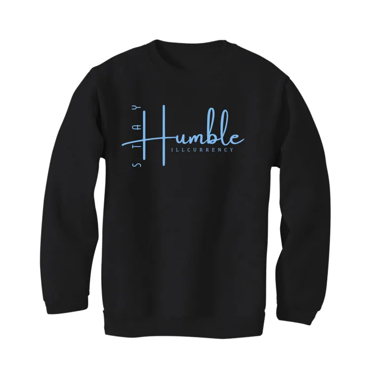 Air Jordan 13 “Black UNC” Black T-Shirt (Stay Humble)