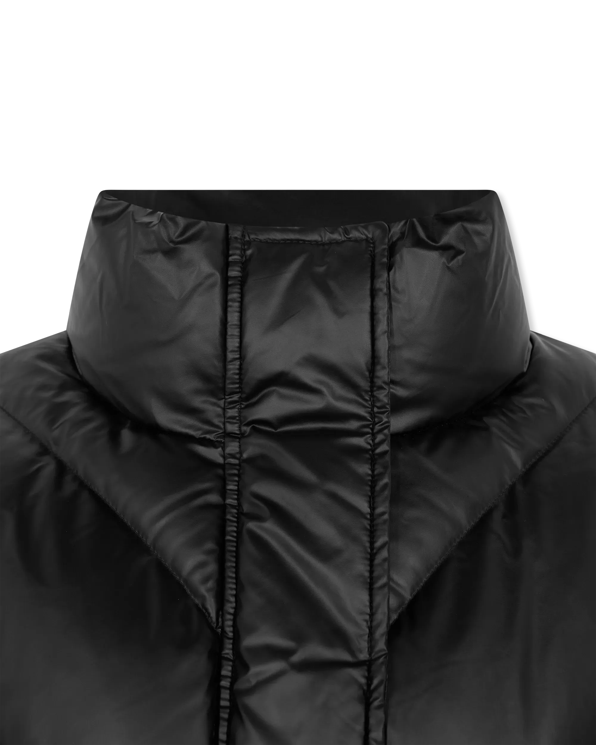 Baroque-Buckle Puffer Jacket