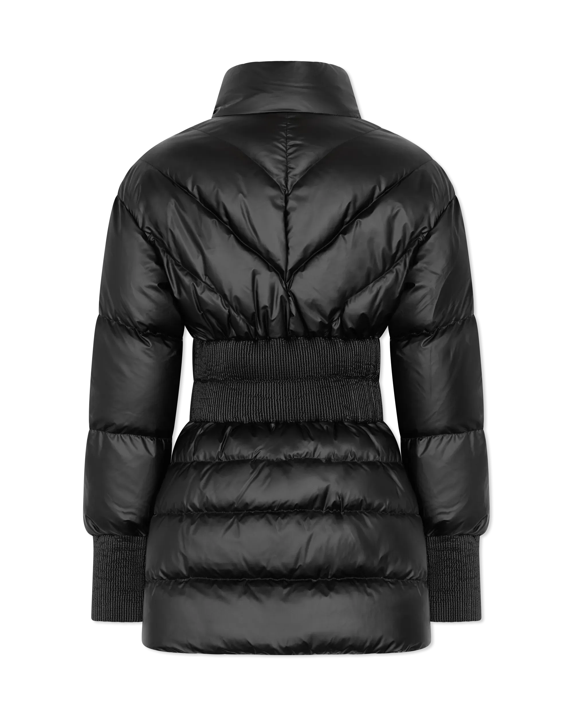 Baroque-Buckle Puffer Jacket