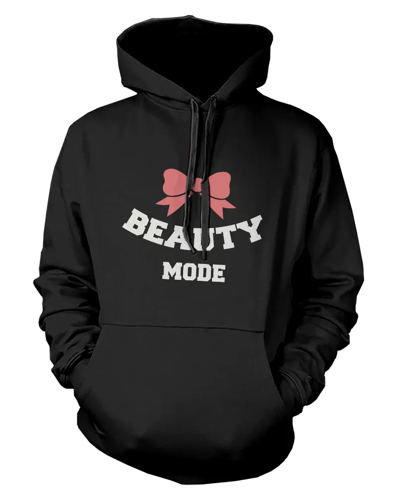 Beauty Mode and Beast Mode Couple Hoodies Cute Matching Outfit for Couples