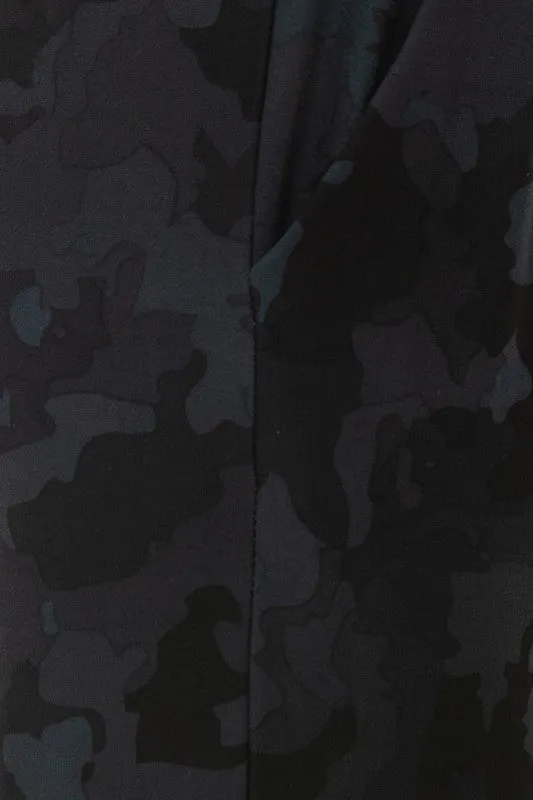 Black Camo Buttery Soft Relaxed Fit Joggers