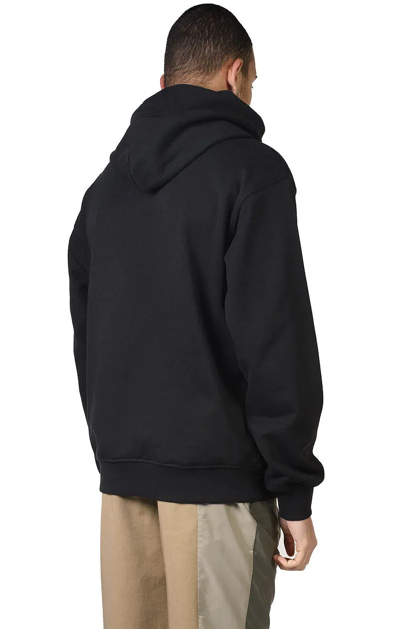 Black French Terry Hoodie