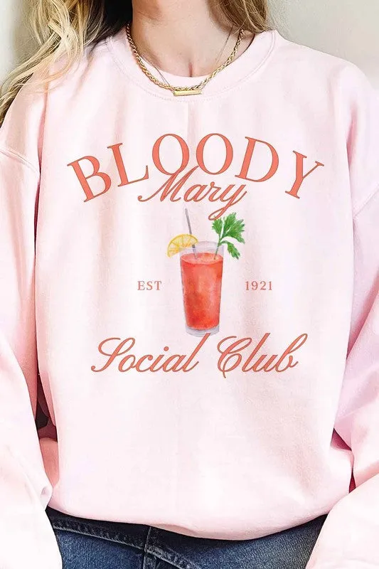 BLOODY MARY SOCIAL CLUB OVERSIZED SWEATSHIRT