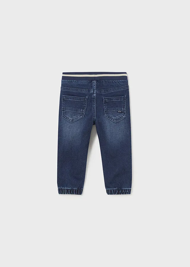 Boys Soft Denim Joggers