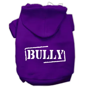 Bully Screen Printed Pet Hoodies Purple Size XXXL (20)