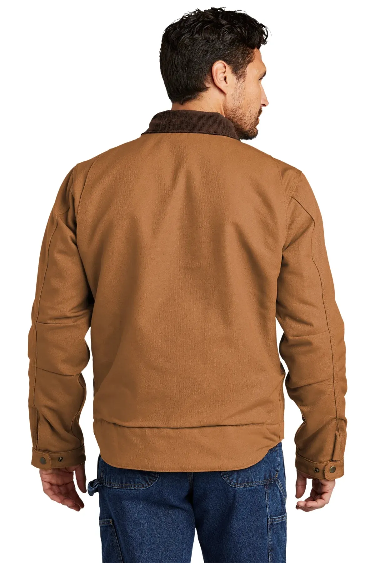 Carhartt Duck Detroit Branded Jackets, Carhartt Brown