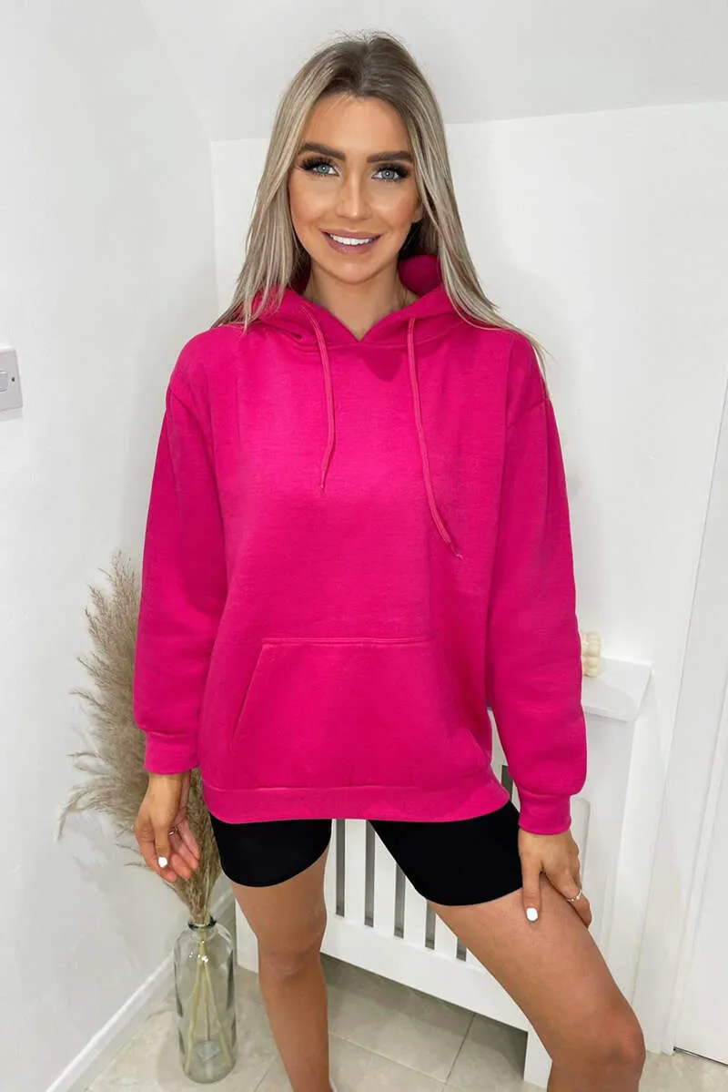 Cerise Oversized Hoodie