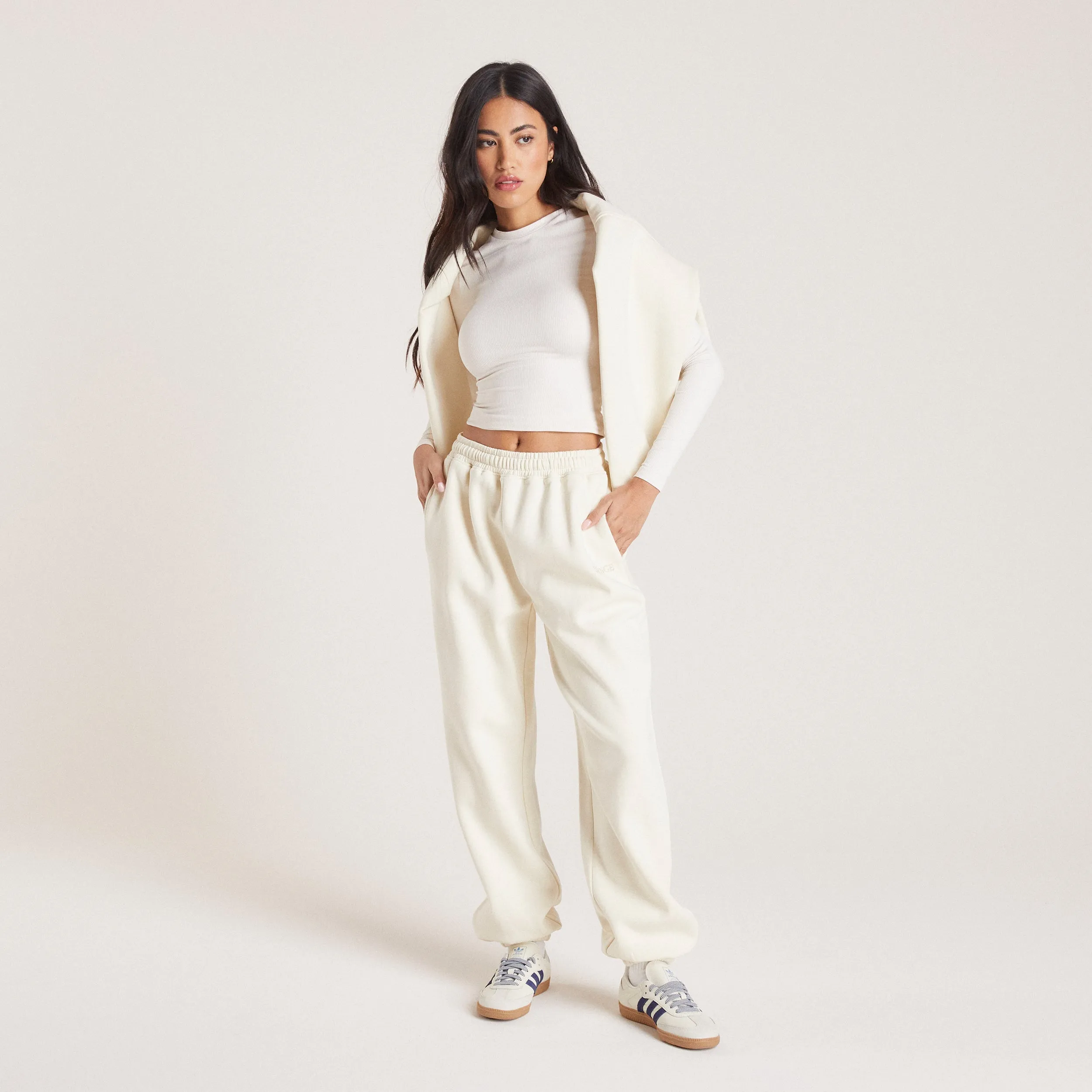 Cuffed Joggers - Tofu