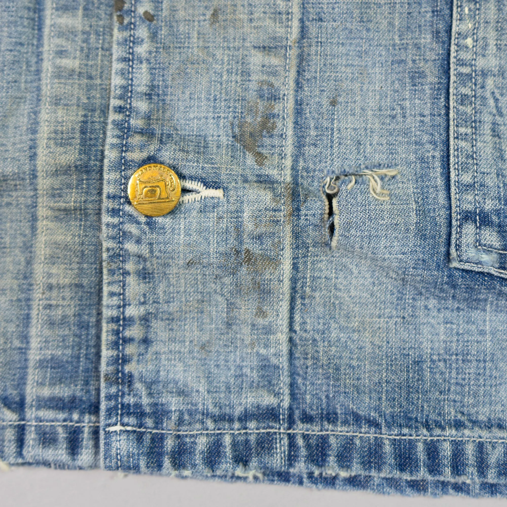 DENIM COVERALL