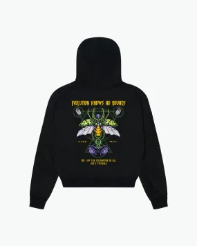 Evolution Cell Heavyweight Hoodie / Black