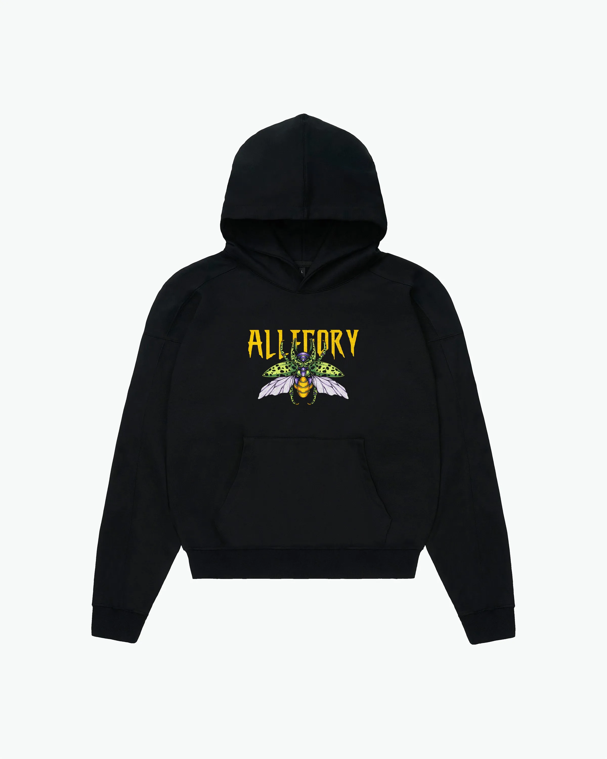 Evolution Cell Heavyweight Hoodie / Black