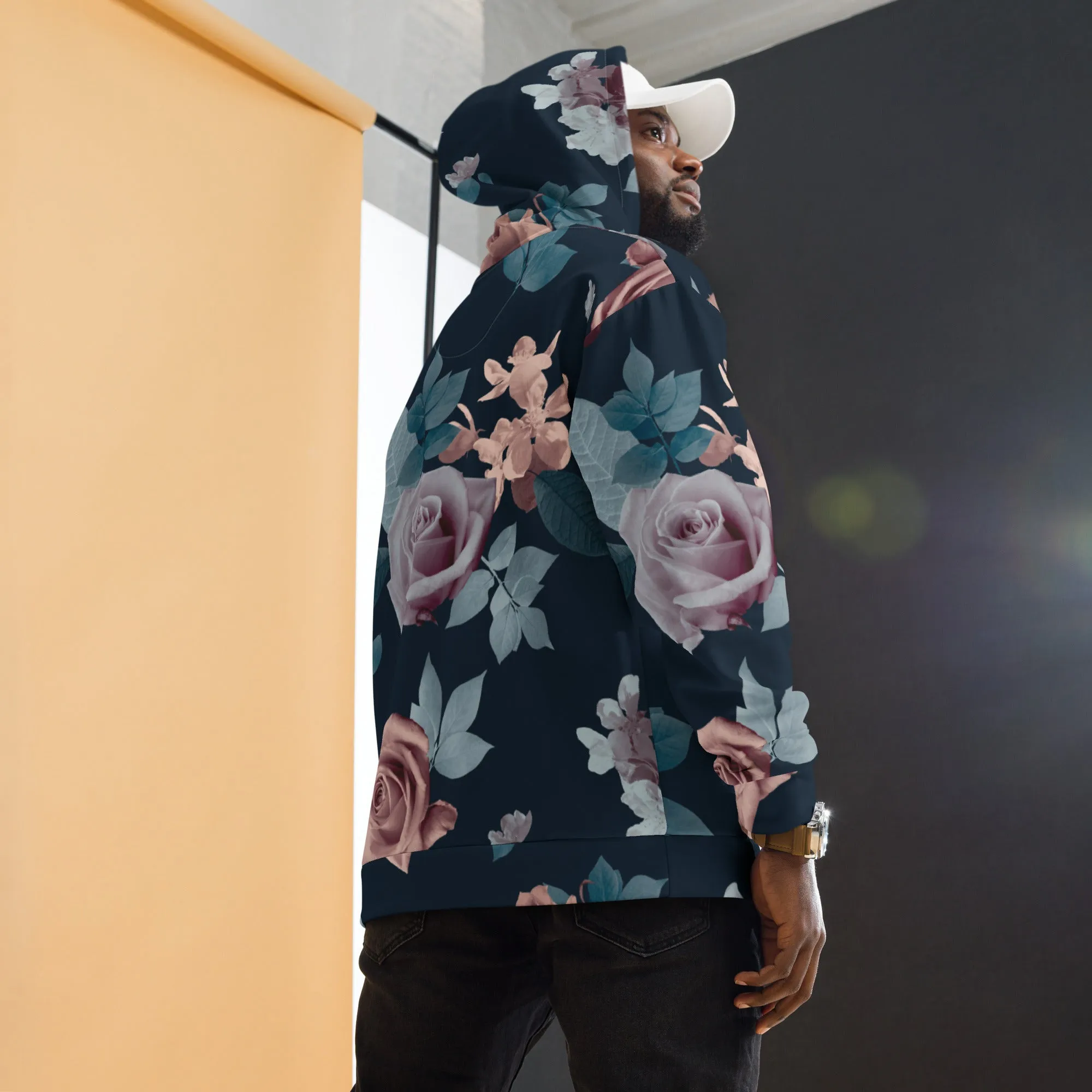 Floral Hoodie (Glamourange Spring Best Hoodies Collection - Flower Hoodies Print 0010)