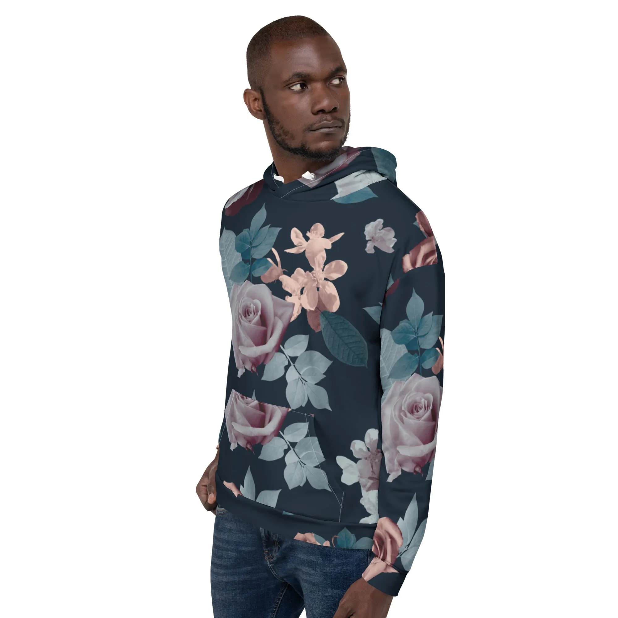 Floral Hoodie (Glamourange Spring Best Hoodies Collection - Flower Hoodies Print 0010)