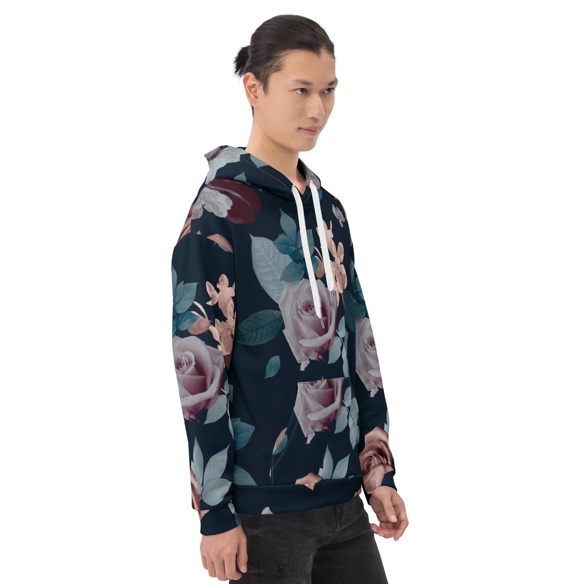 Floral Hoodie (Glamourange Spring Best Hoodies Collection - Flower Hoodies Print 0010)