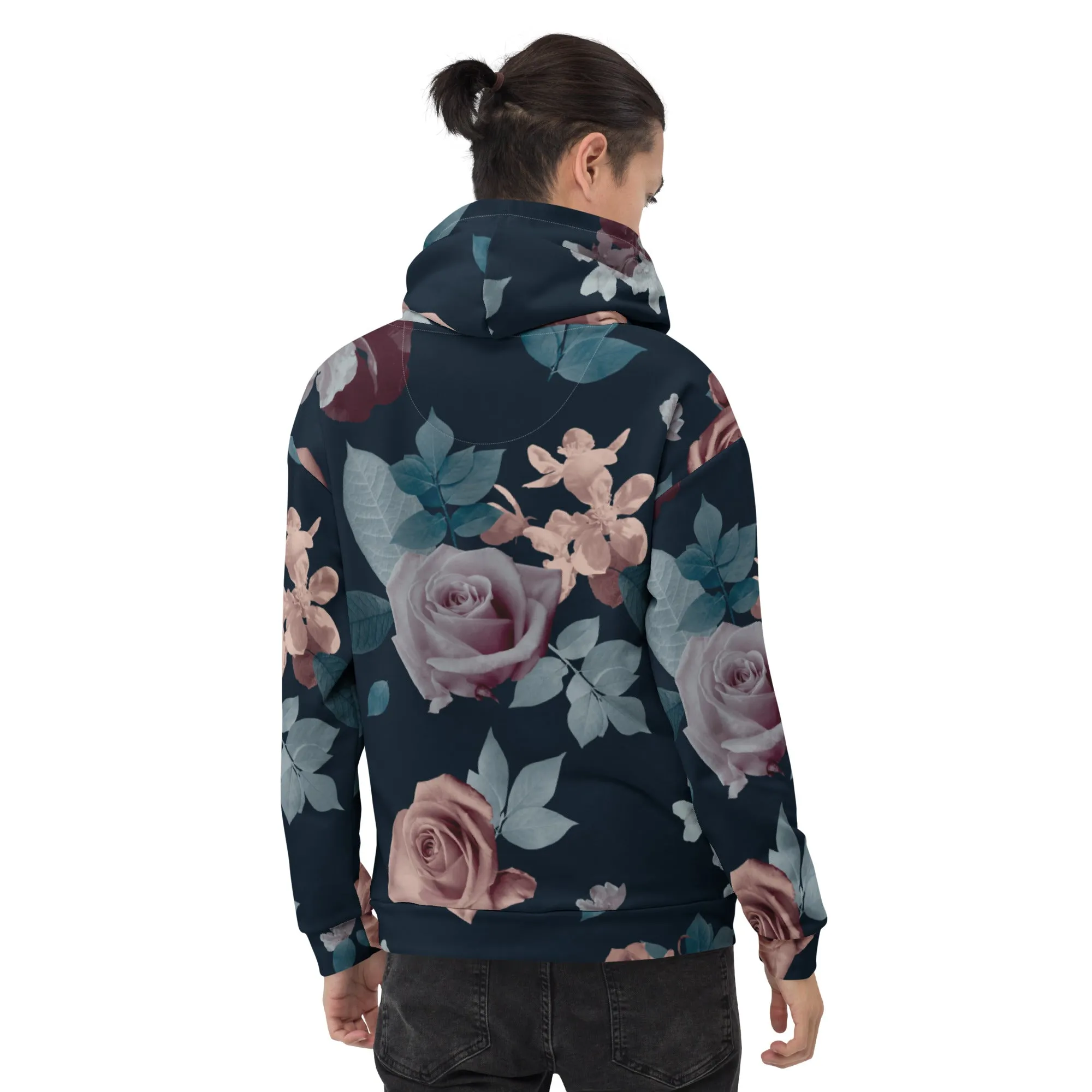 Floral Hoodie (Glamourange Spring Best Hoodies Collection - Flower Hoodies Print 0010)