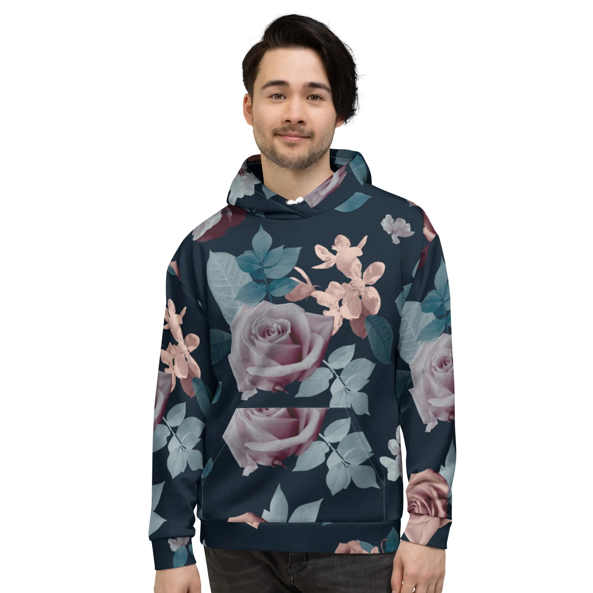 Floral Hoodie (Glamourange Spring Best Hoodies Collection - Flower Hoodies Print 0010)