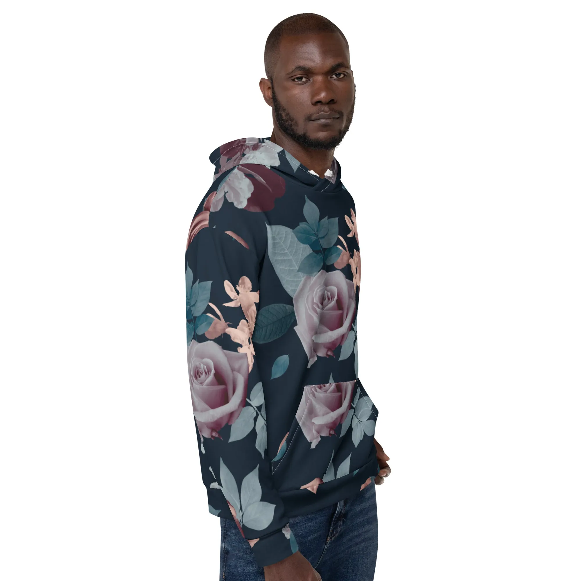 Floral Hoodie (Glamourange Spring Best Hoodies Collection - Flower Hoodies Print 0010)