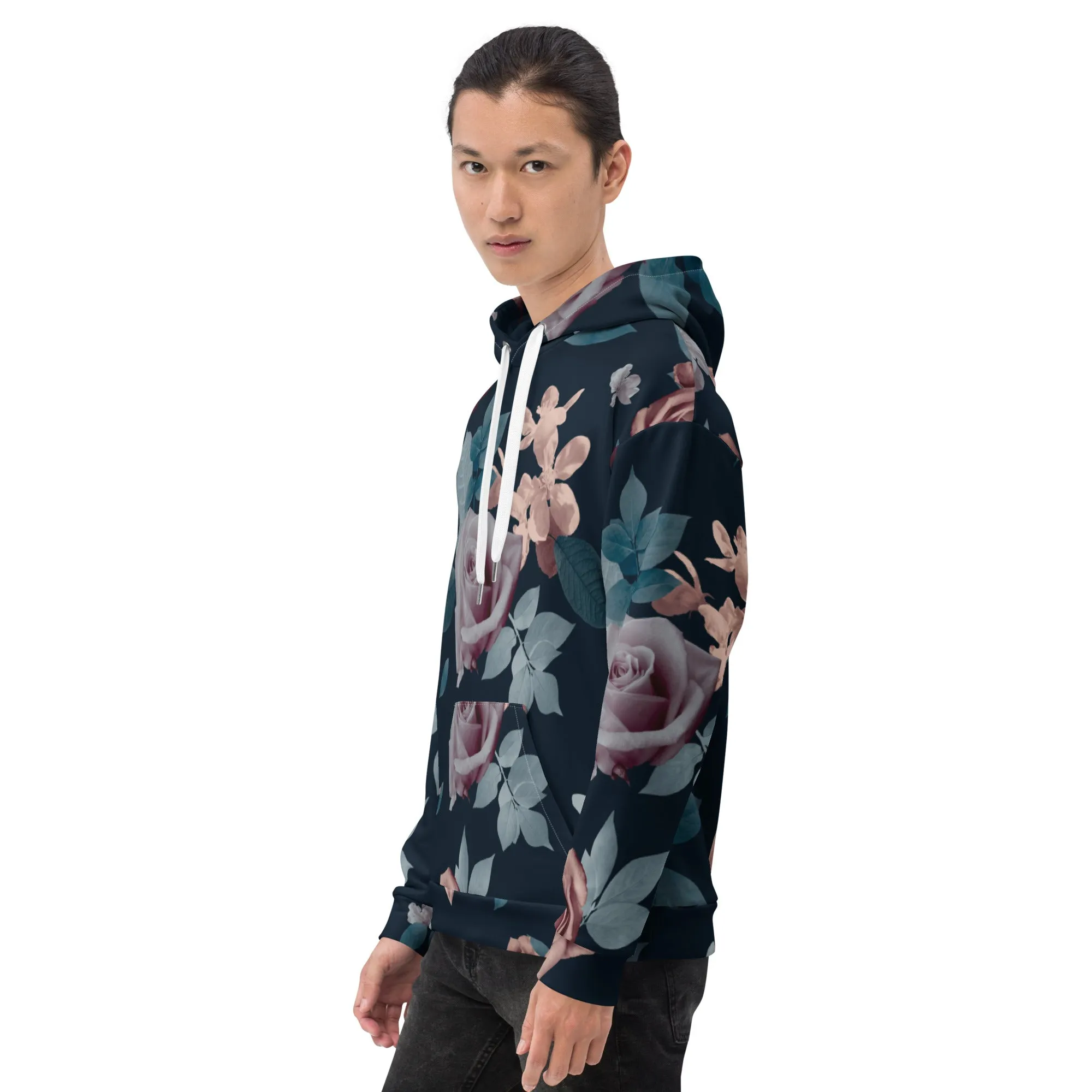 Floral Hoodie (Glamourange Spring Best Hoodies Collection - Flower Hoodies Print 0010)