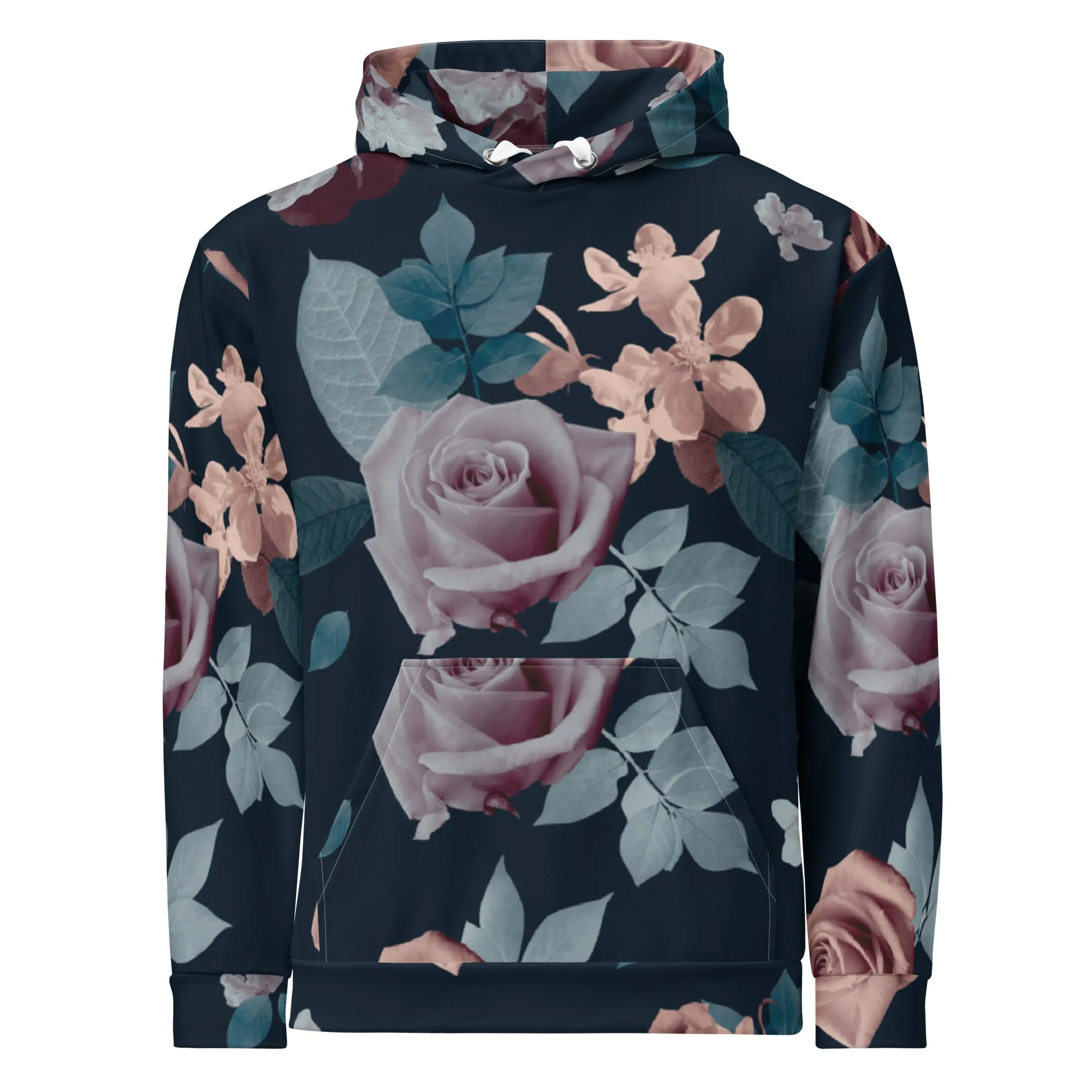 Floral Hoodie (Glamourange Spring Best Hoodies Collection - Flower Hoodies Print 0010)