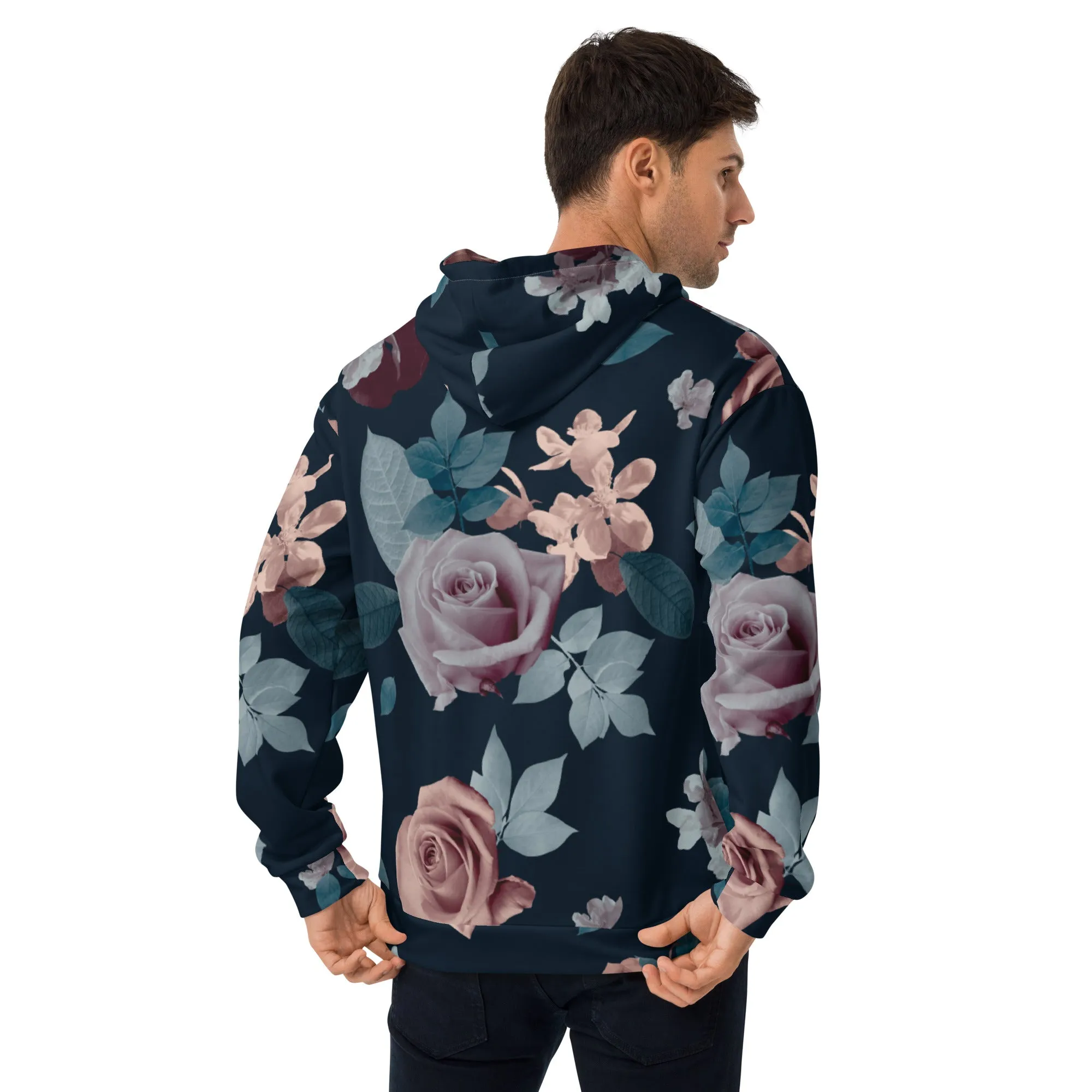 Floral Hoodie (Glamourange Spring Best Hoodies Collection - Flower Hoodies Print 0010)