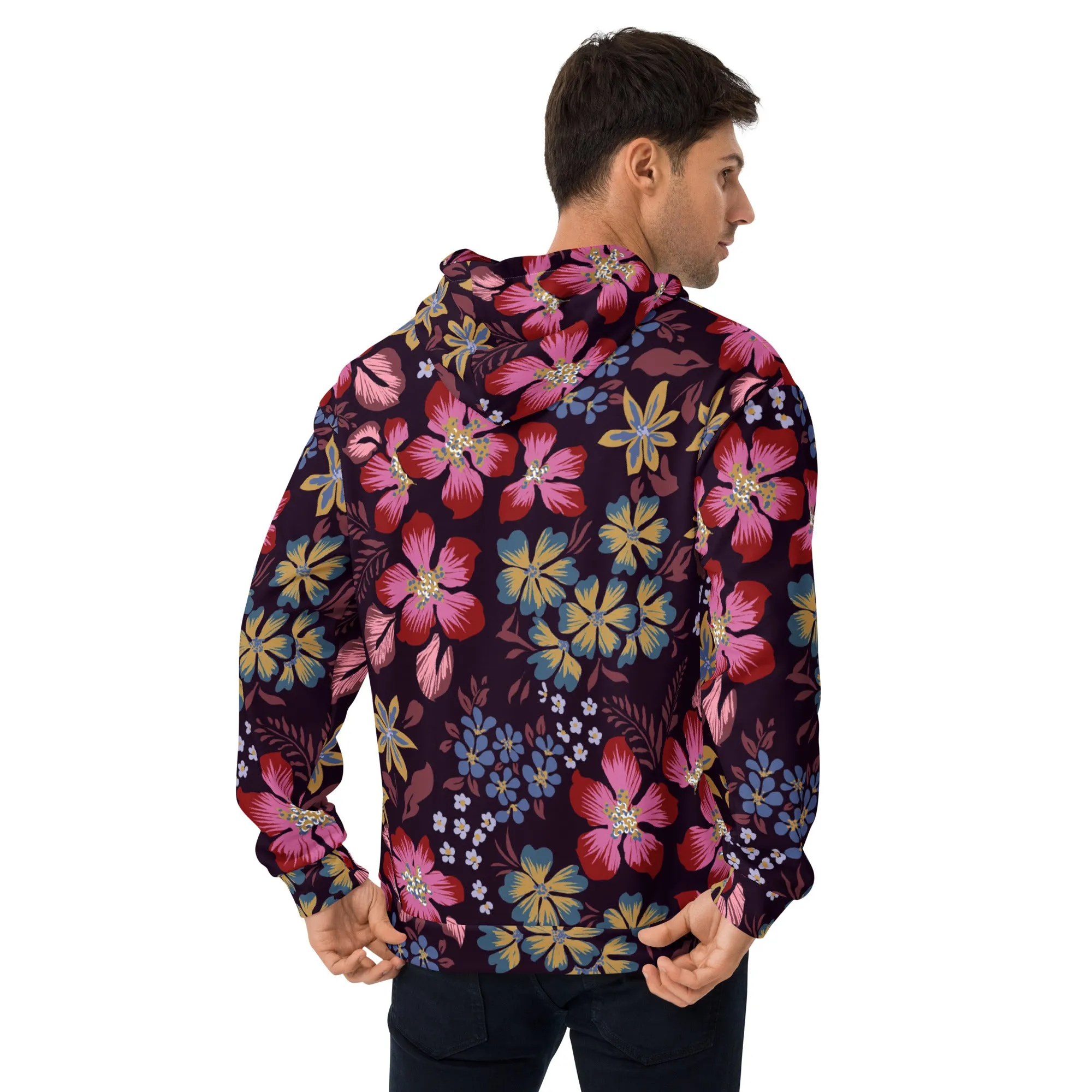 Floral Hoodie (Glamourange Spring Best Hoodies Collection - Flower Hoodies Print 0013)