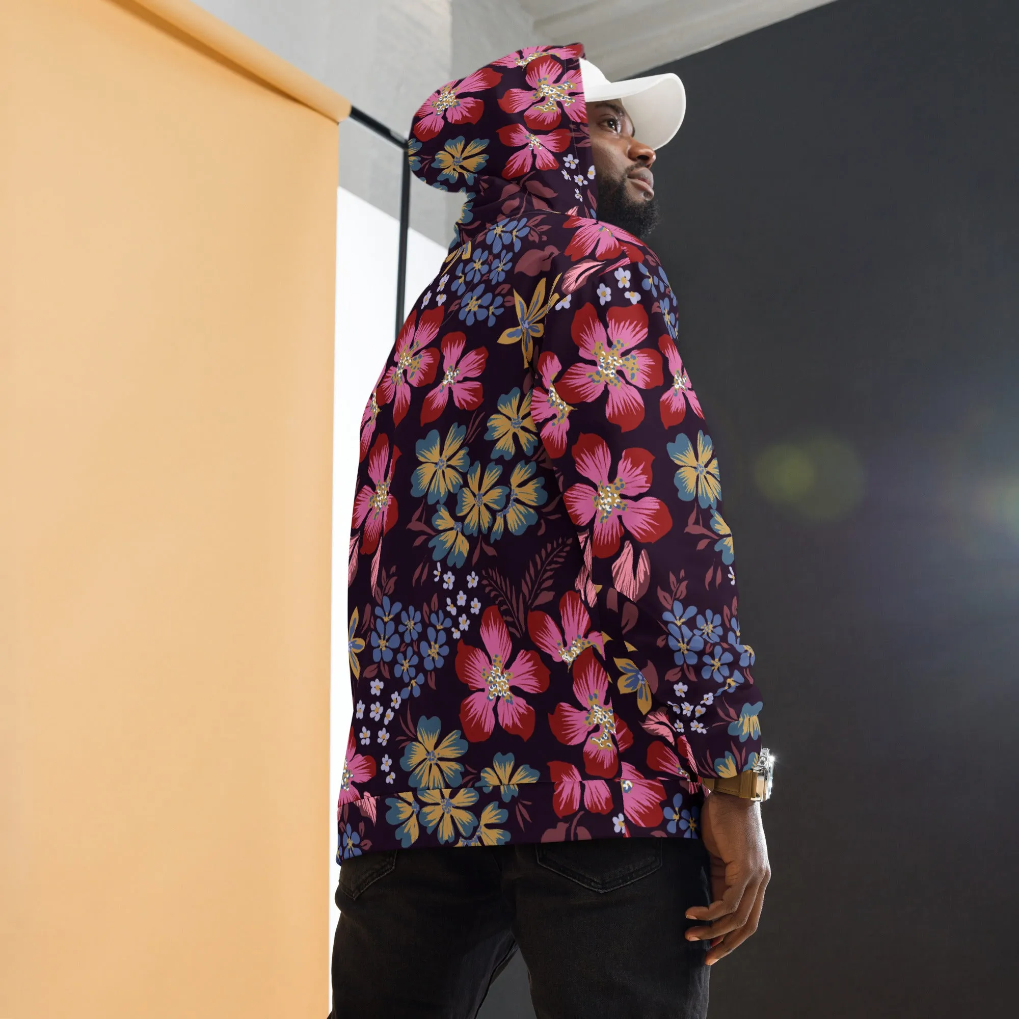 Floral Hoodie (Glamourange Spring Best Hoodies Collection - Flower Hoodies Print 0013)