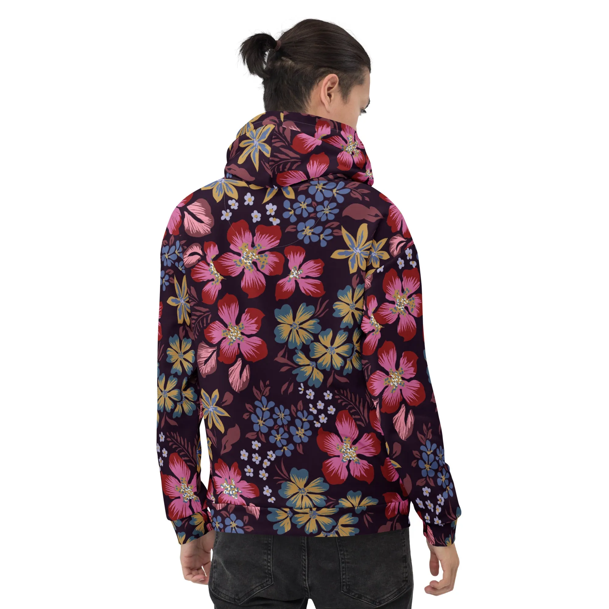 Floral Hoodie (Glamourange Spring Best Hoodies Collection - Flower Hoodies Print 0013)