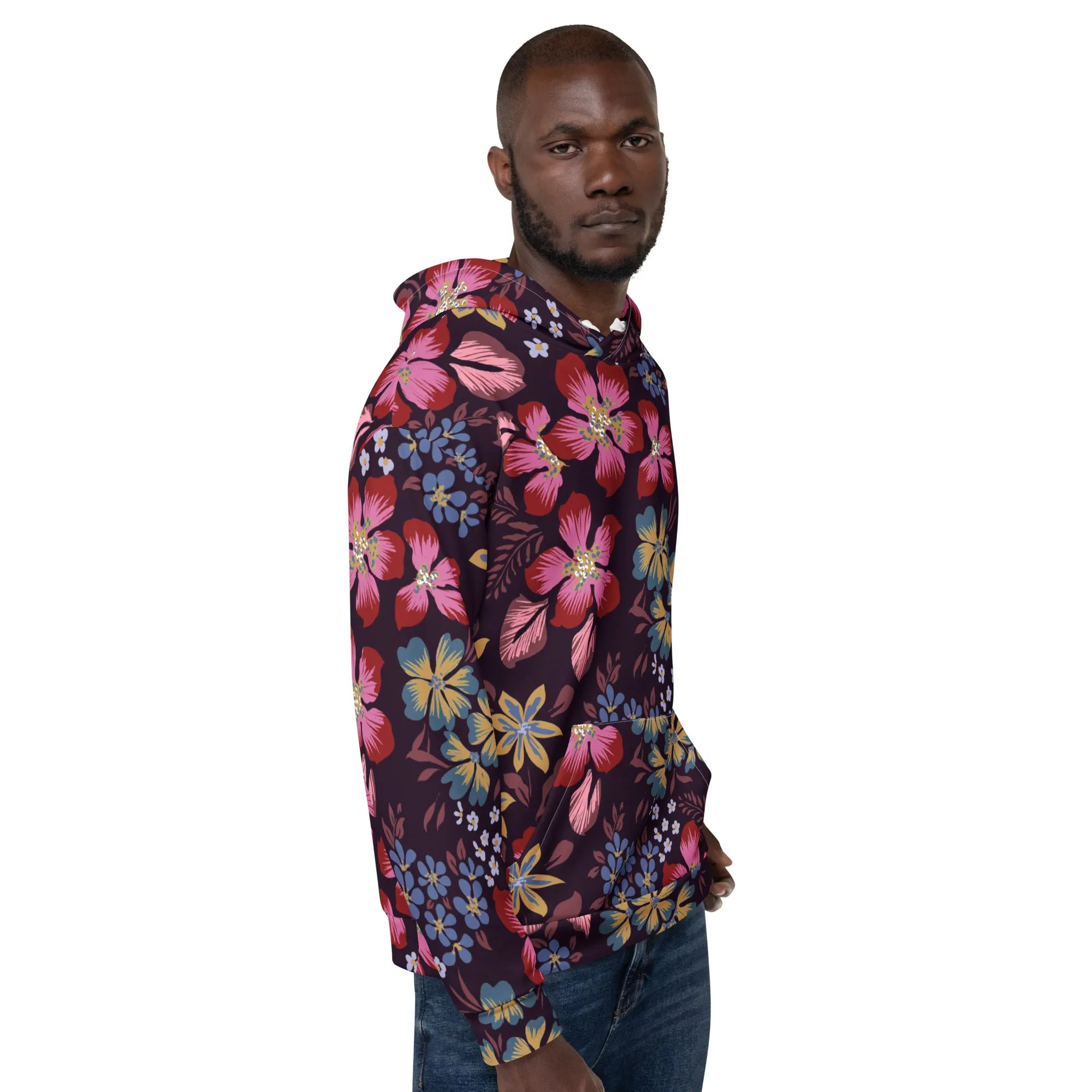 Floral Hoodie (Glamourange Spring Best Hoodies Collection - Flower Hoodies Print 0013)