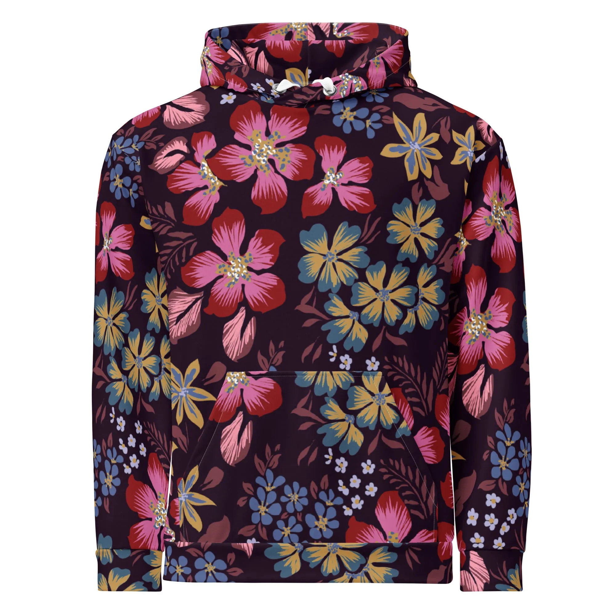 Floral Hoodie (Glamourange Spring Best Hoodies Collection - Flower Hoodies Print 0013)