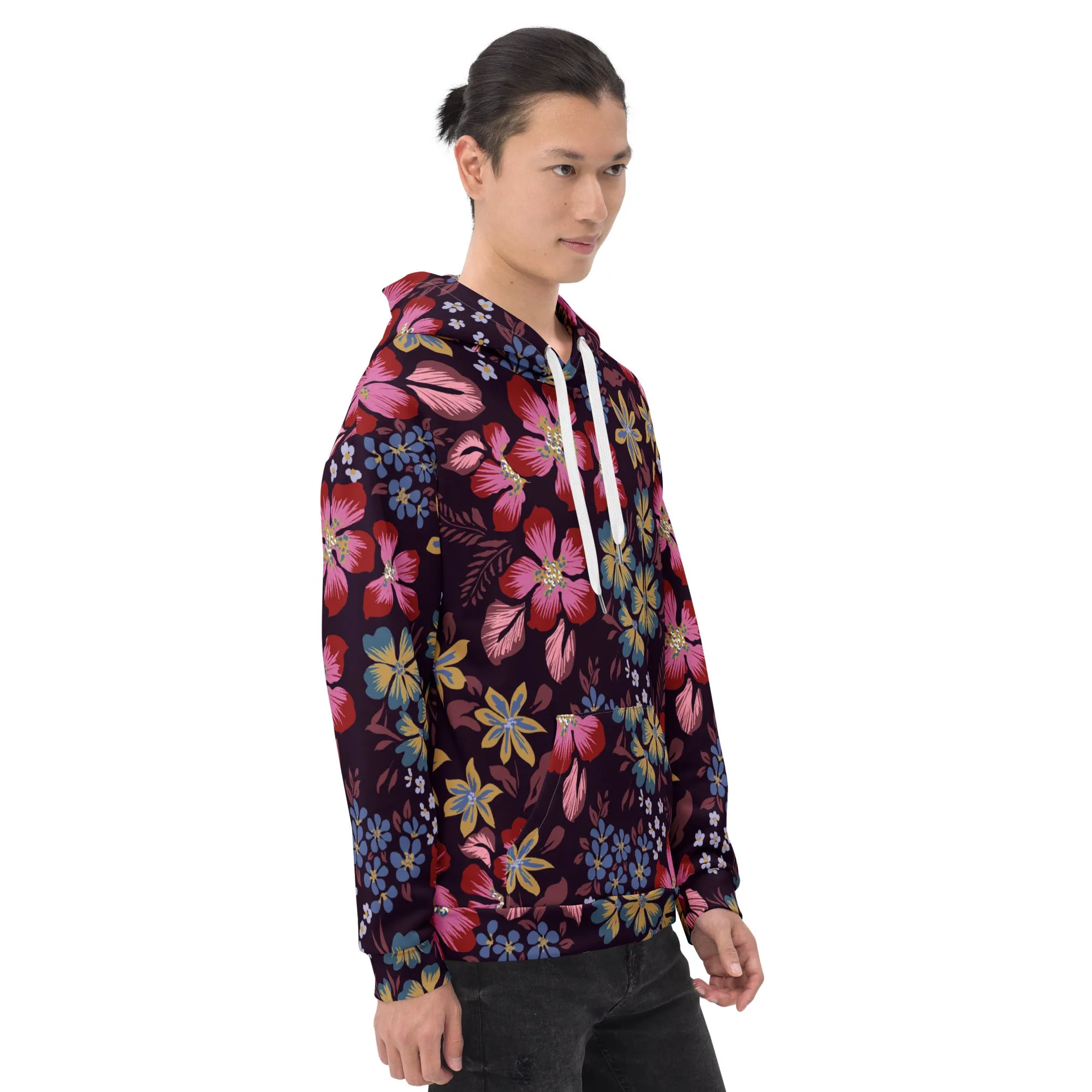 Floral Hoodie (Glamourange Spring Best Hoodies Collection - Flower Hoodies Print 0013)