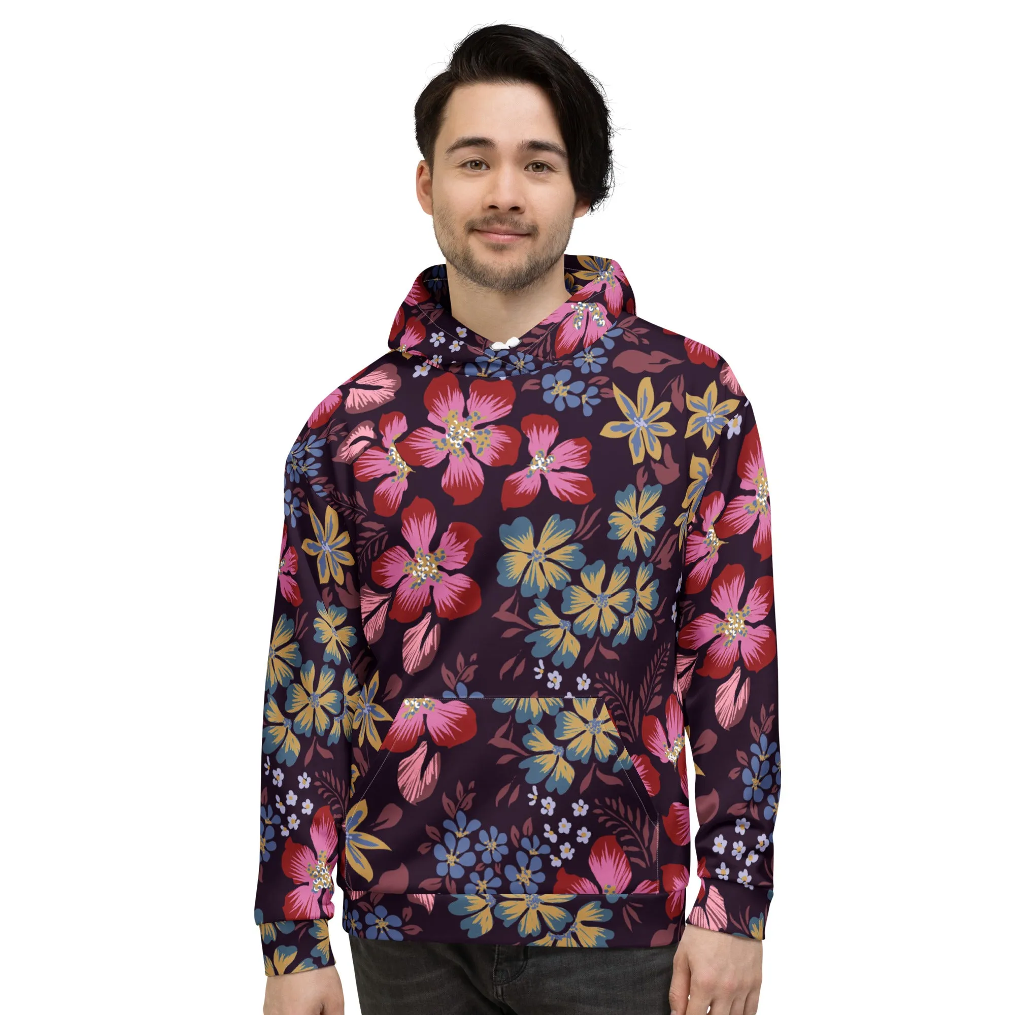 Floral Hoodie (Glamourange Spring Best Hoodies Collection - Flower Hoodies Print 0013)