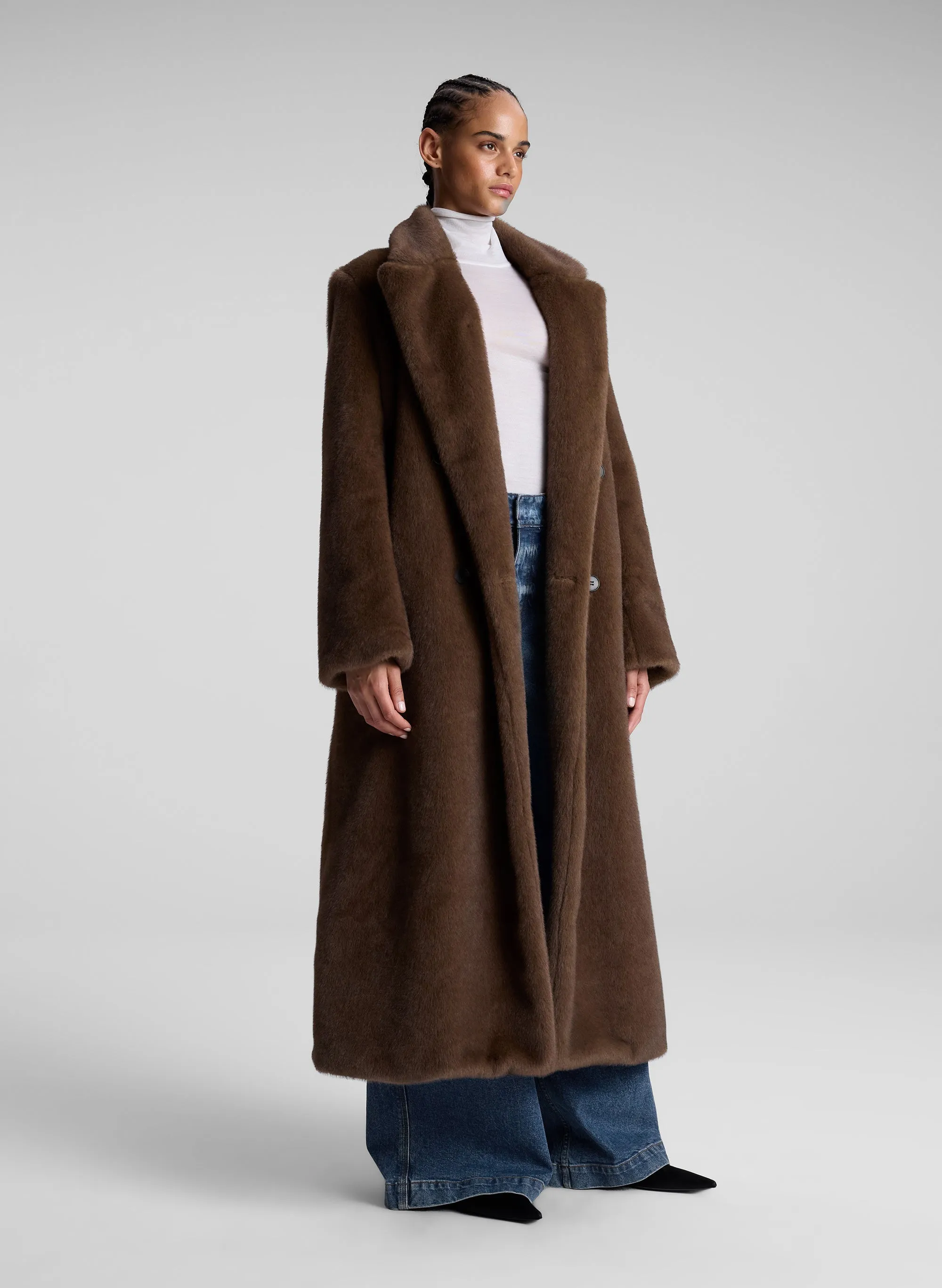 Franklin Faux Fur Coat