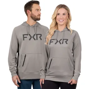 FXR Unisex Pilot UPF PO Hoodie Stone/Asphalt Grey