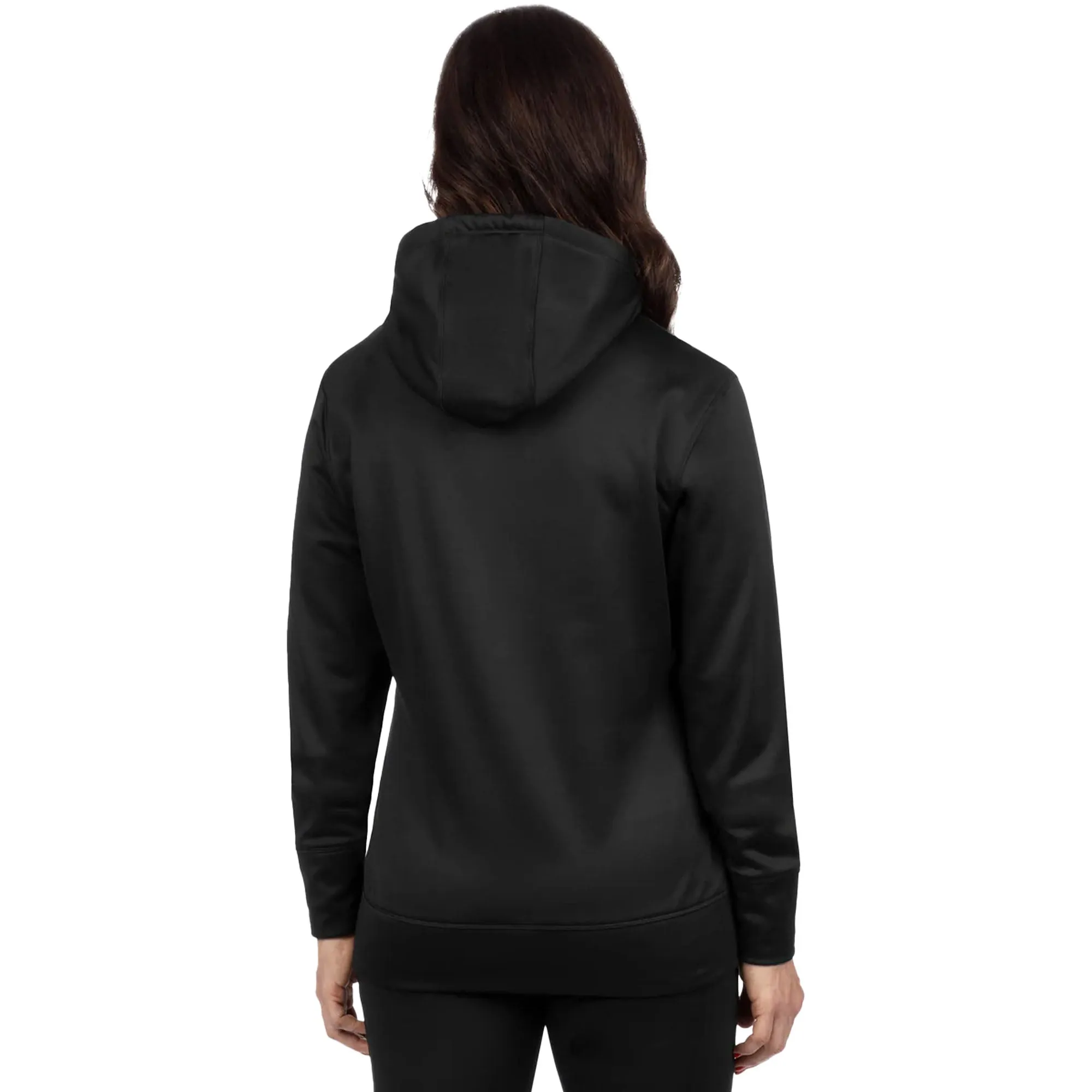 FXR Womens Podium Tech Pullover Hoodie Black/Lilac