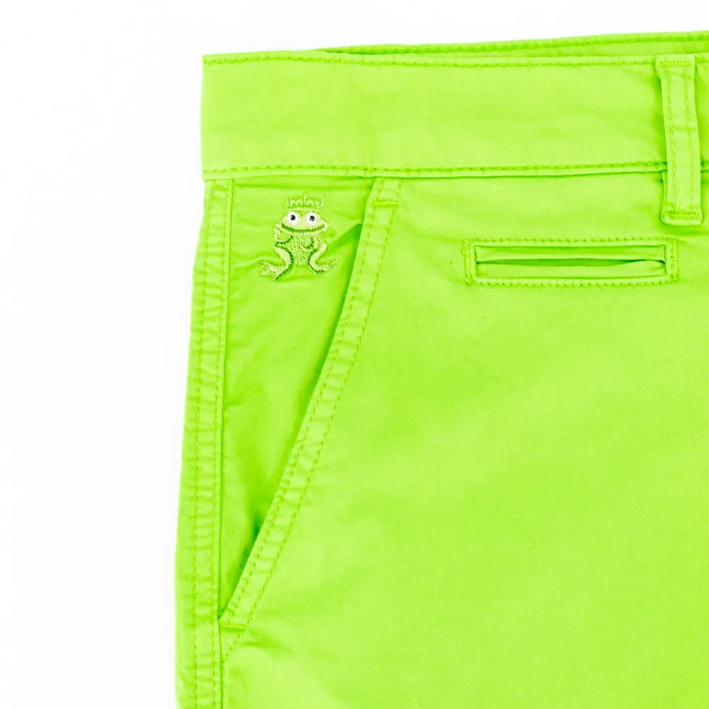 Green FROG Chino Shorts