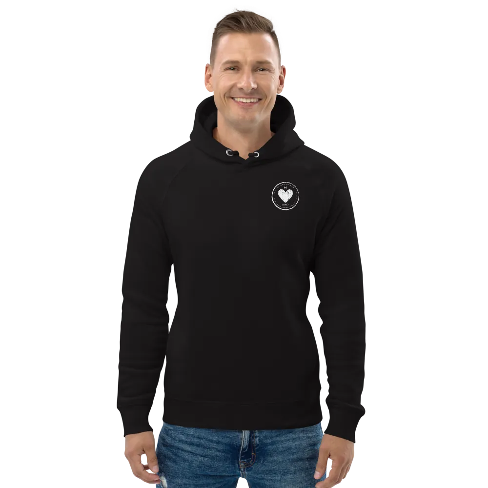 HEART CIRCLE ORGANIC HOODIE