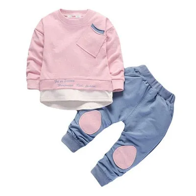 Hooded Casual Tracksuit Toddler Boys & Girls