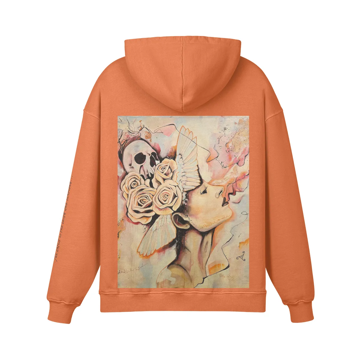 Hoodies Freya back print