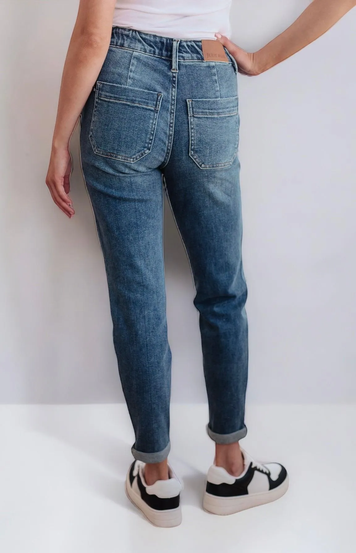 Judy Blue Pull On Denim Joggers