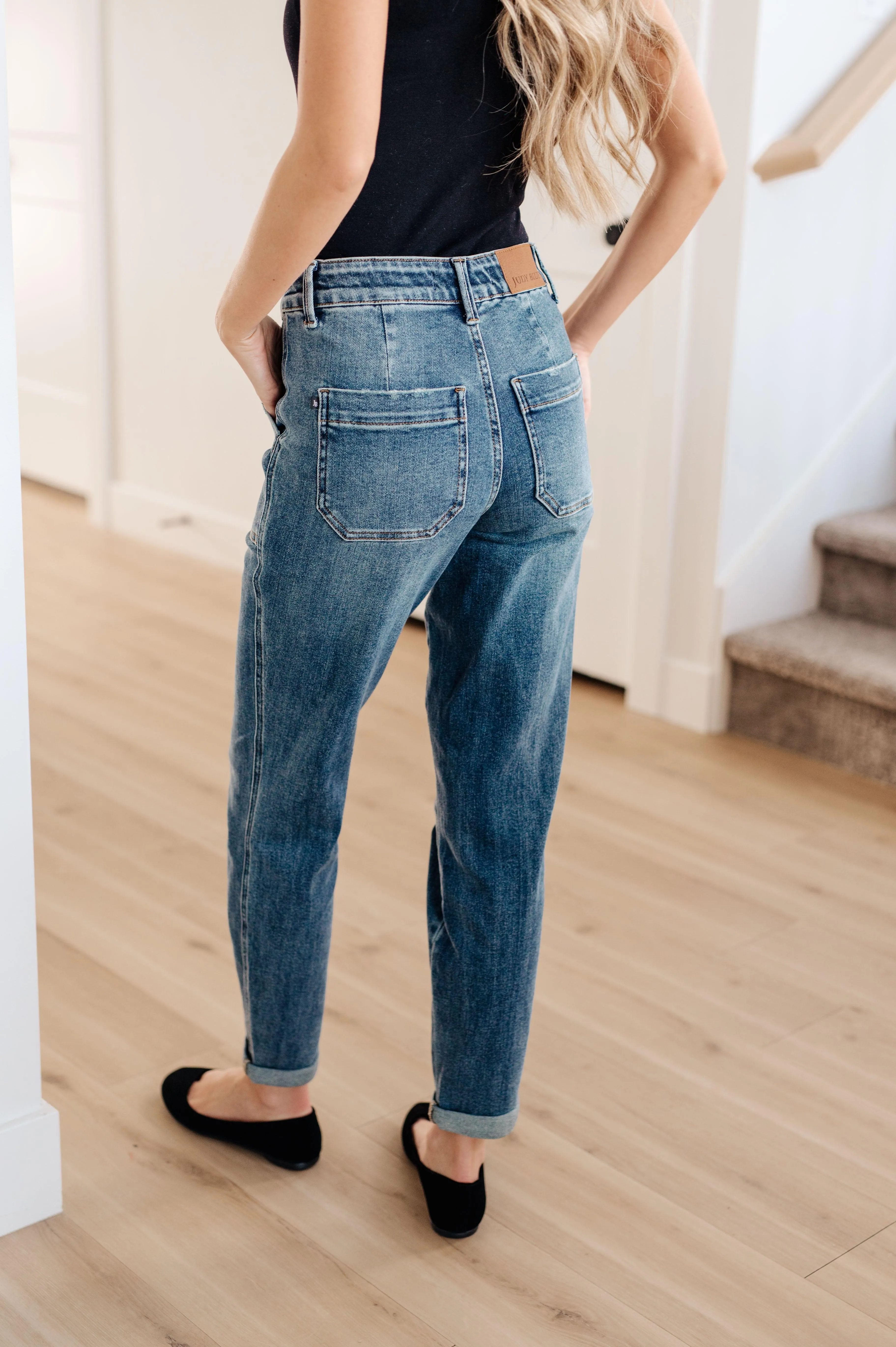 Judy Blue Pull On Denim Joggers