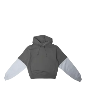 Layered Hoodie.color Slate