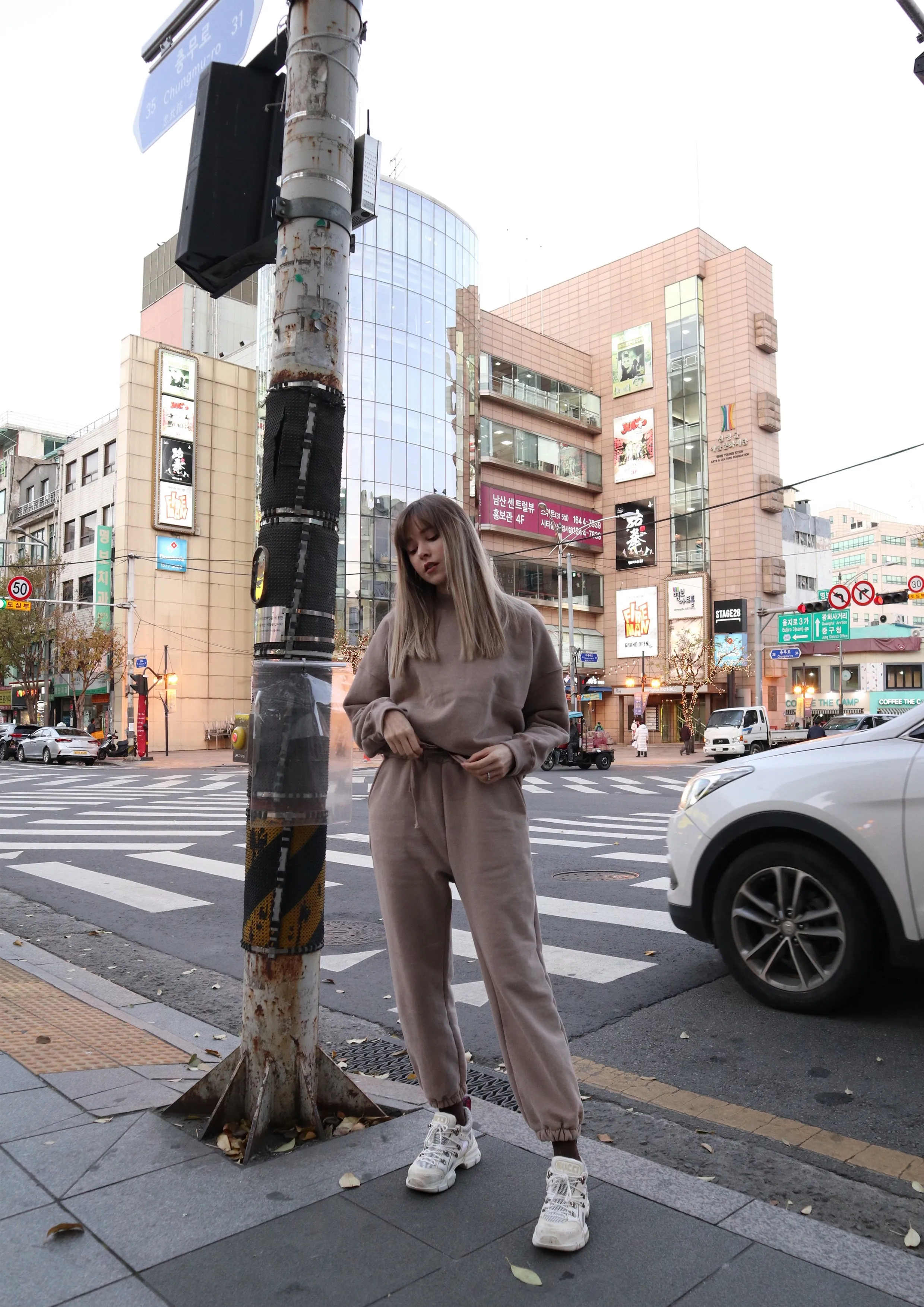 Loose-fit Brown Joggers