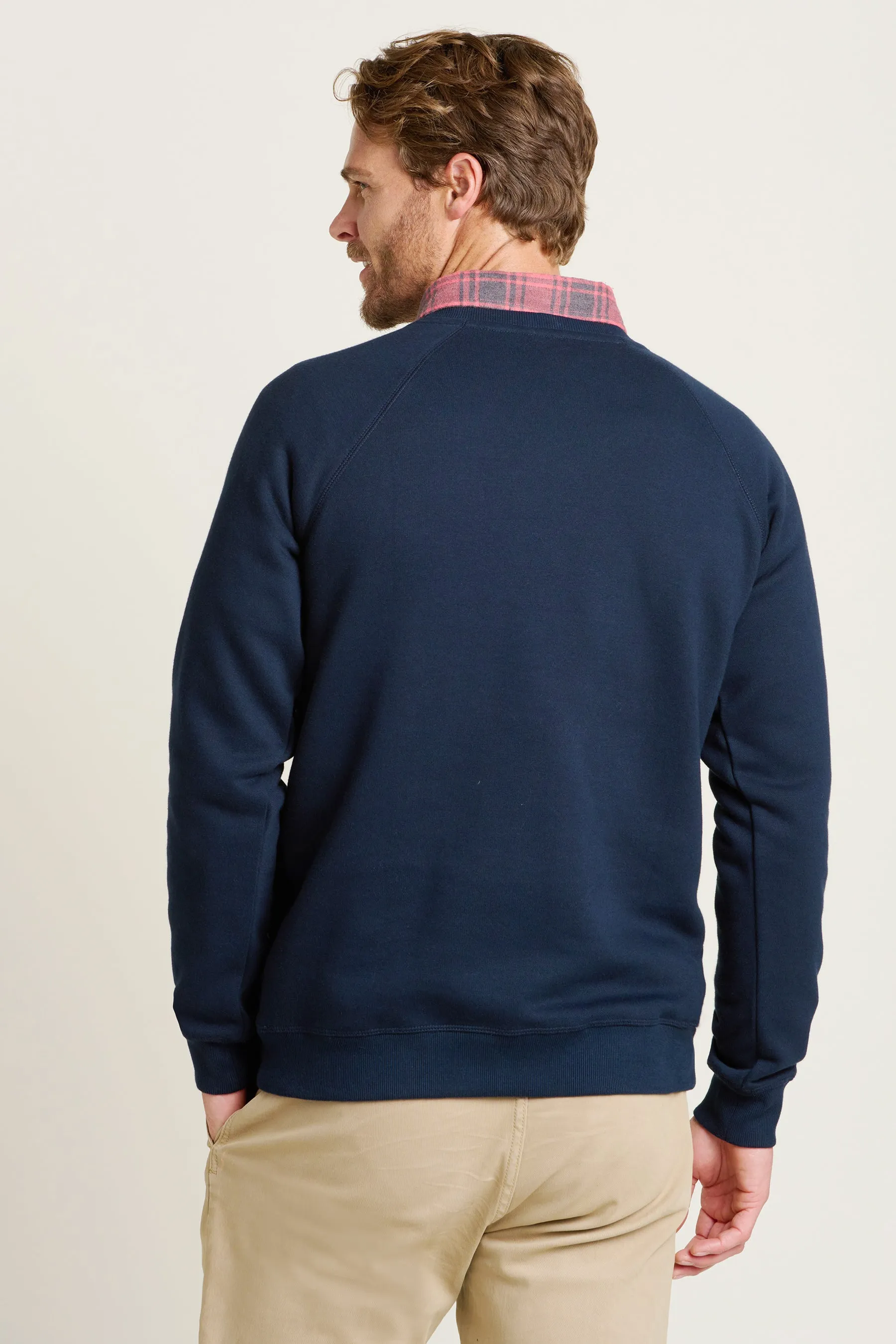 Navy Crew Neck Sweatshirt