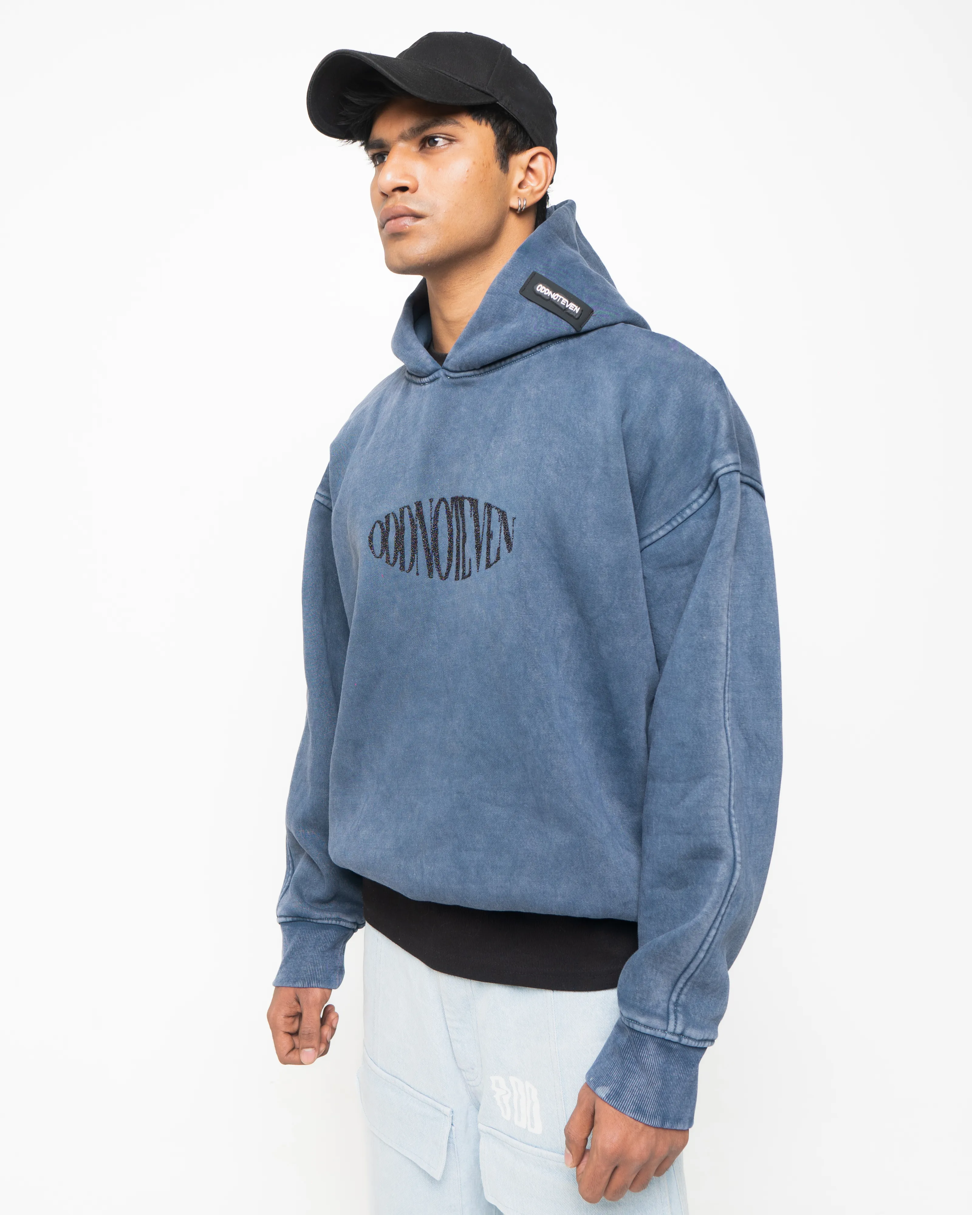 Odd Club Blue Washed Hoodie