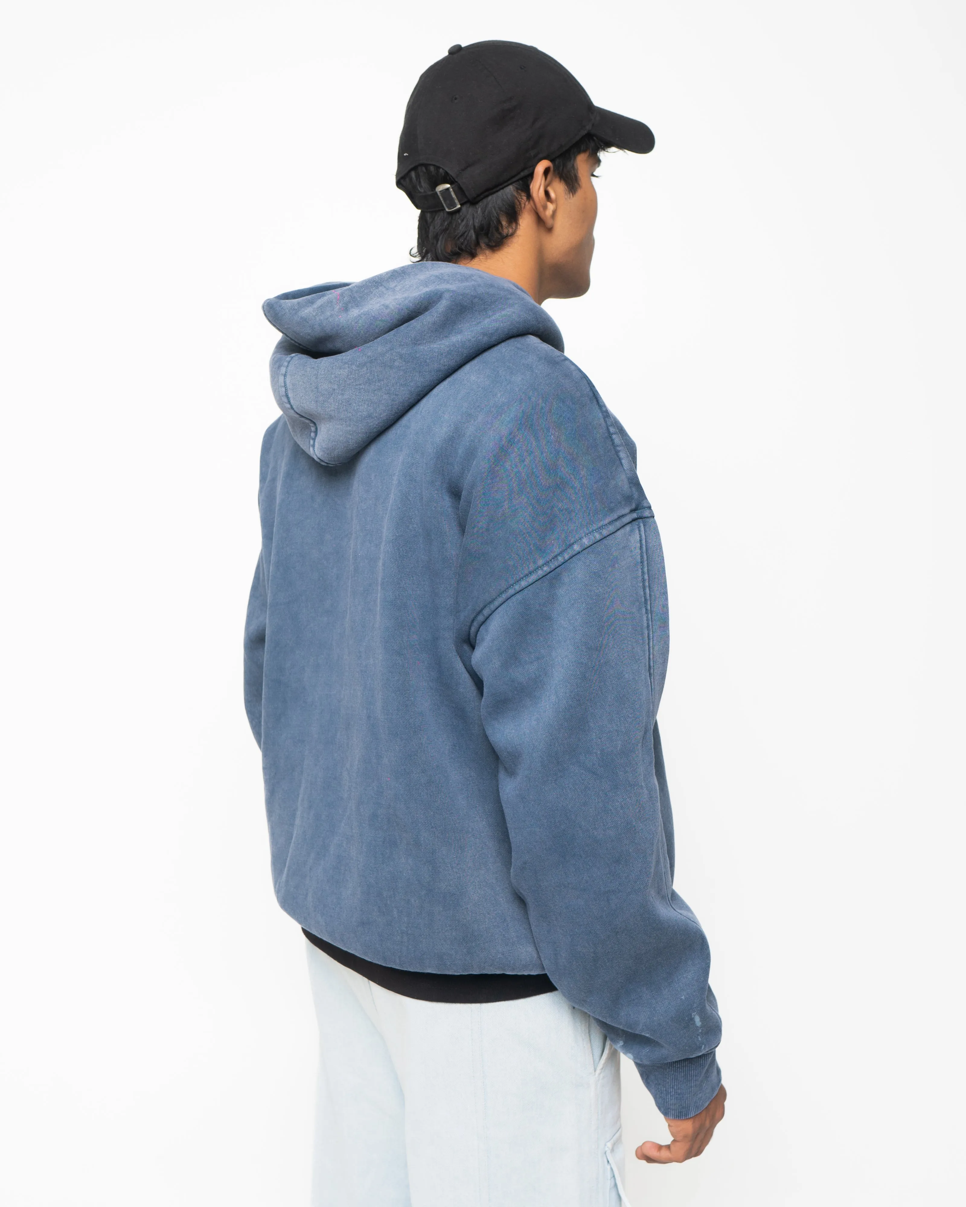 Odd Club Blue Washed Hoodie