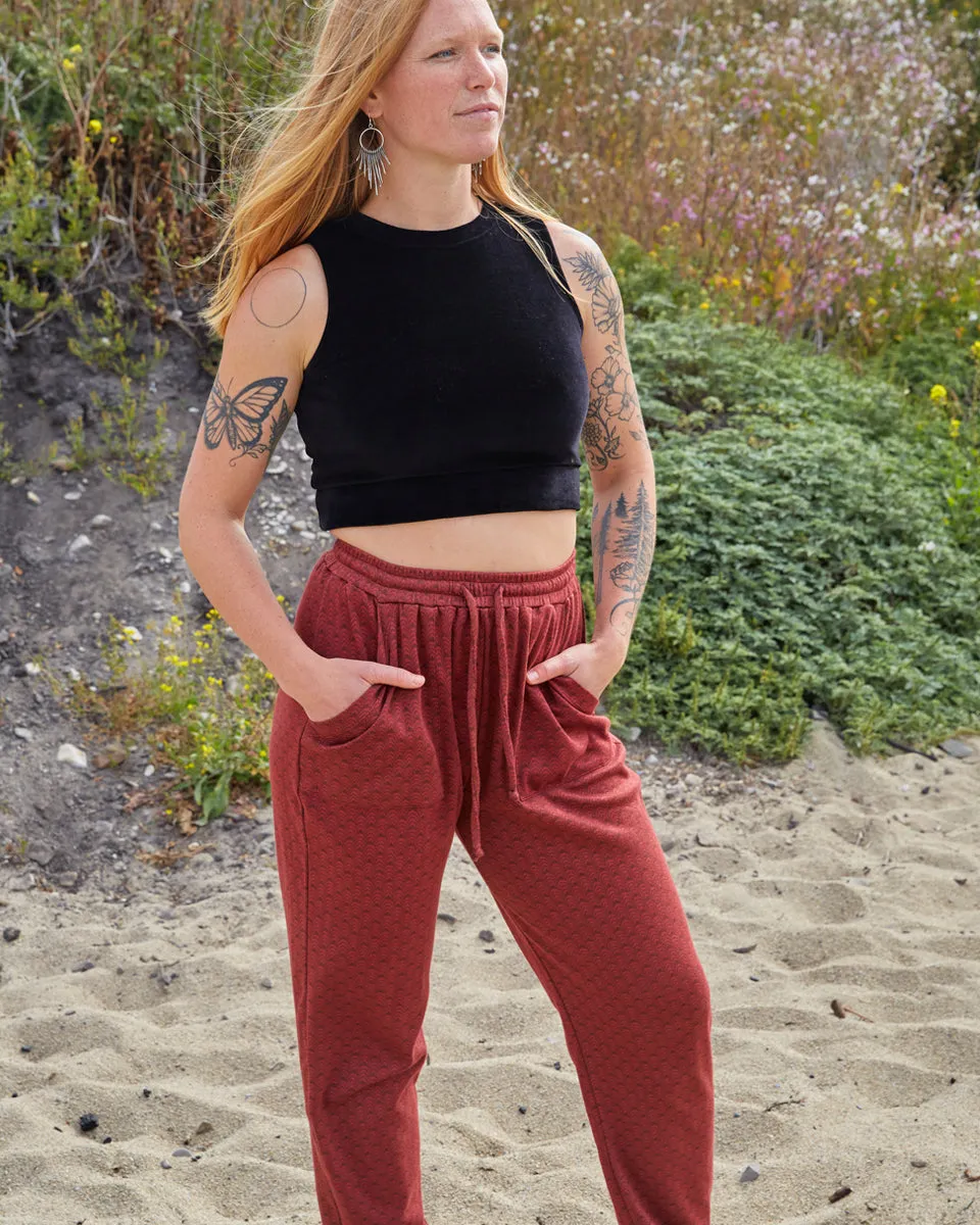 Organic Jacquard Joggers