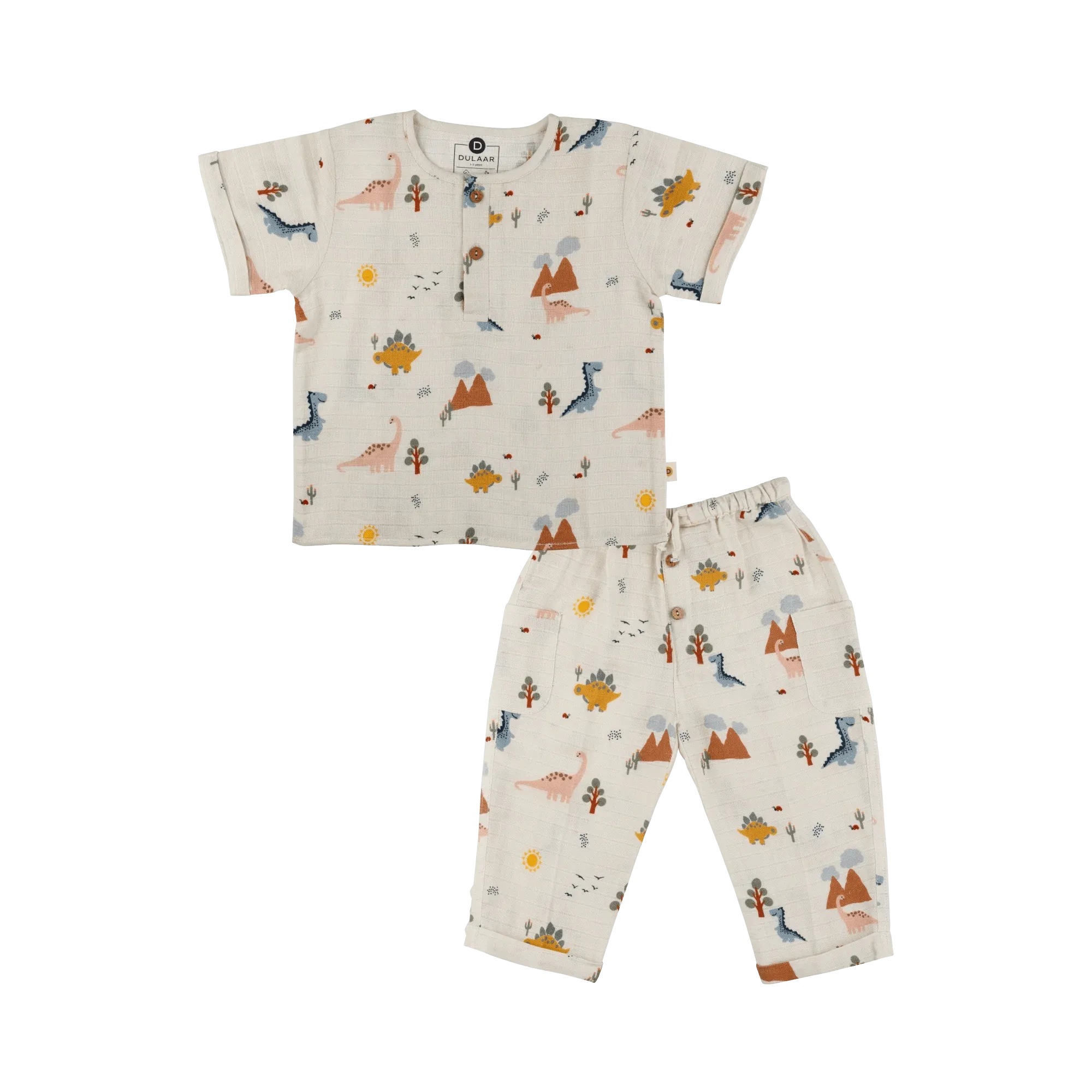 Organic Muslin Joggers Set | The Sparrow And Flower